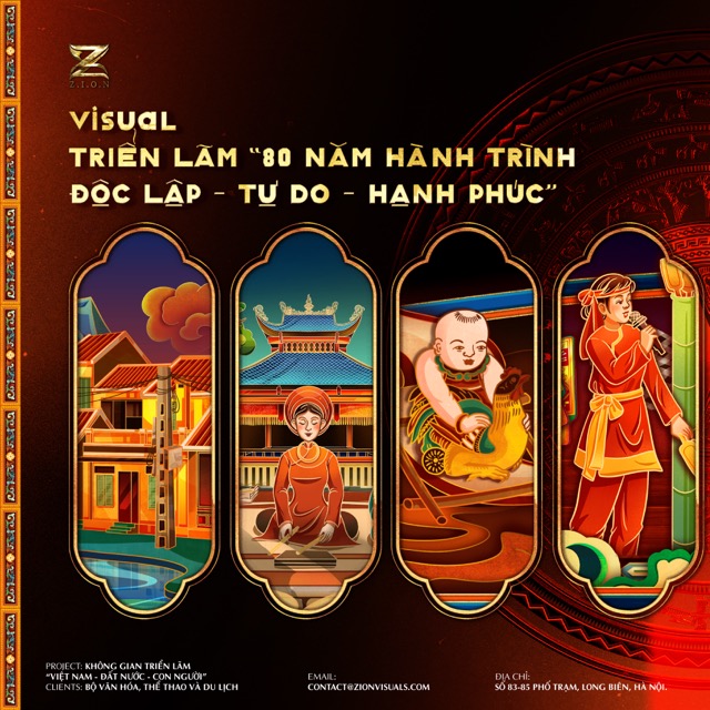 TRIỂN LÃM “80 NĂM HÀNH TRÌNH ĐỘC LẬP – TỰ DO – HẠNH PHÚC”